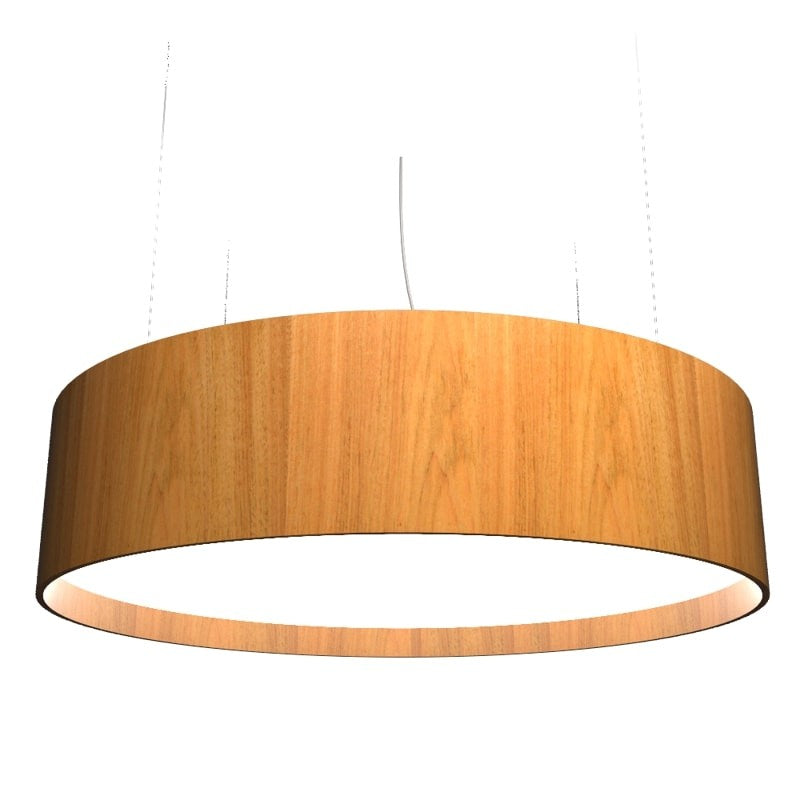 Accord Lighting - 204LED.09 - LED Pendant - Cylindrical - Louro Freijo