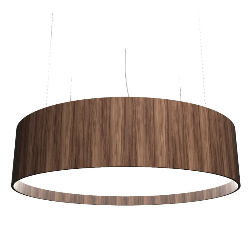 Accord Lighting - 205LED.18 - LED Pendant - Cylindrical - American Walnut