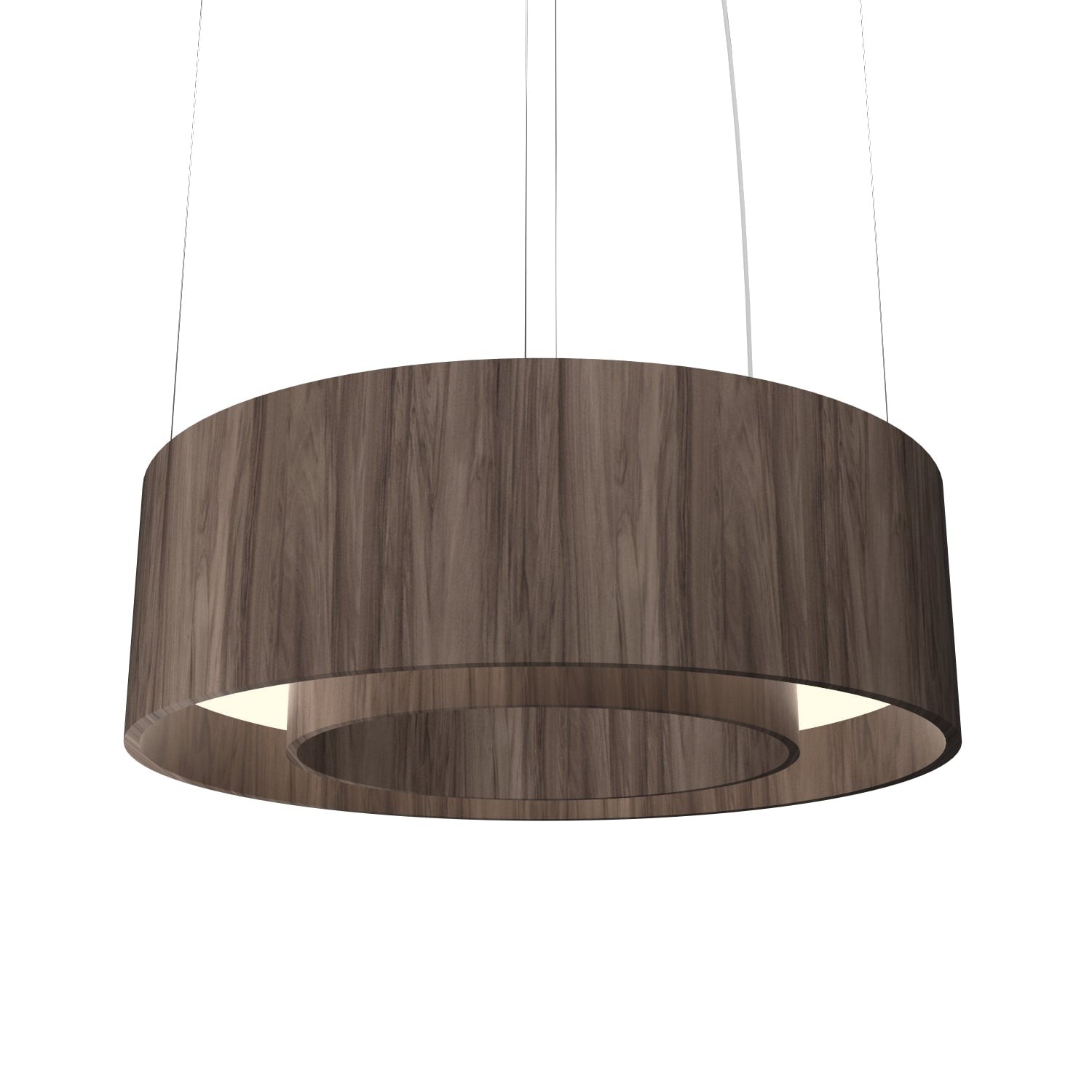 Accord Lighting - 213LED.18 - LED Pendant - Cylindrical - American Walnut