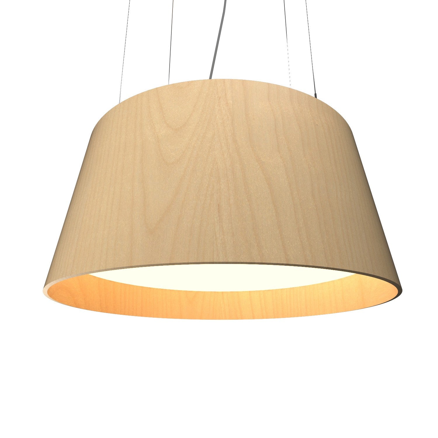 Accord Lighting - 255LED.34 - LED Pendant - Conical - Maple