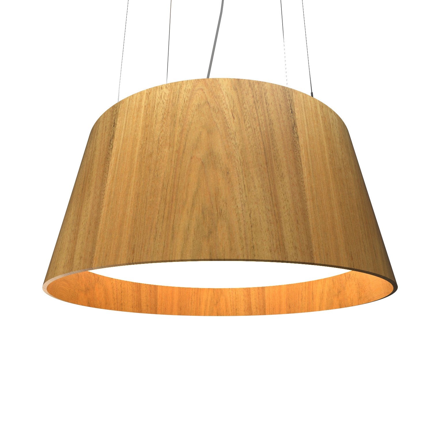 Accord Lighting - 258LED.09 - LED Pendant - Conical - Louro Freijo
