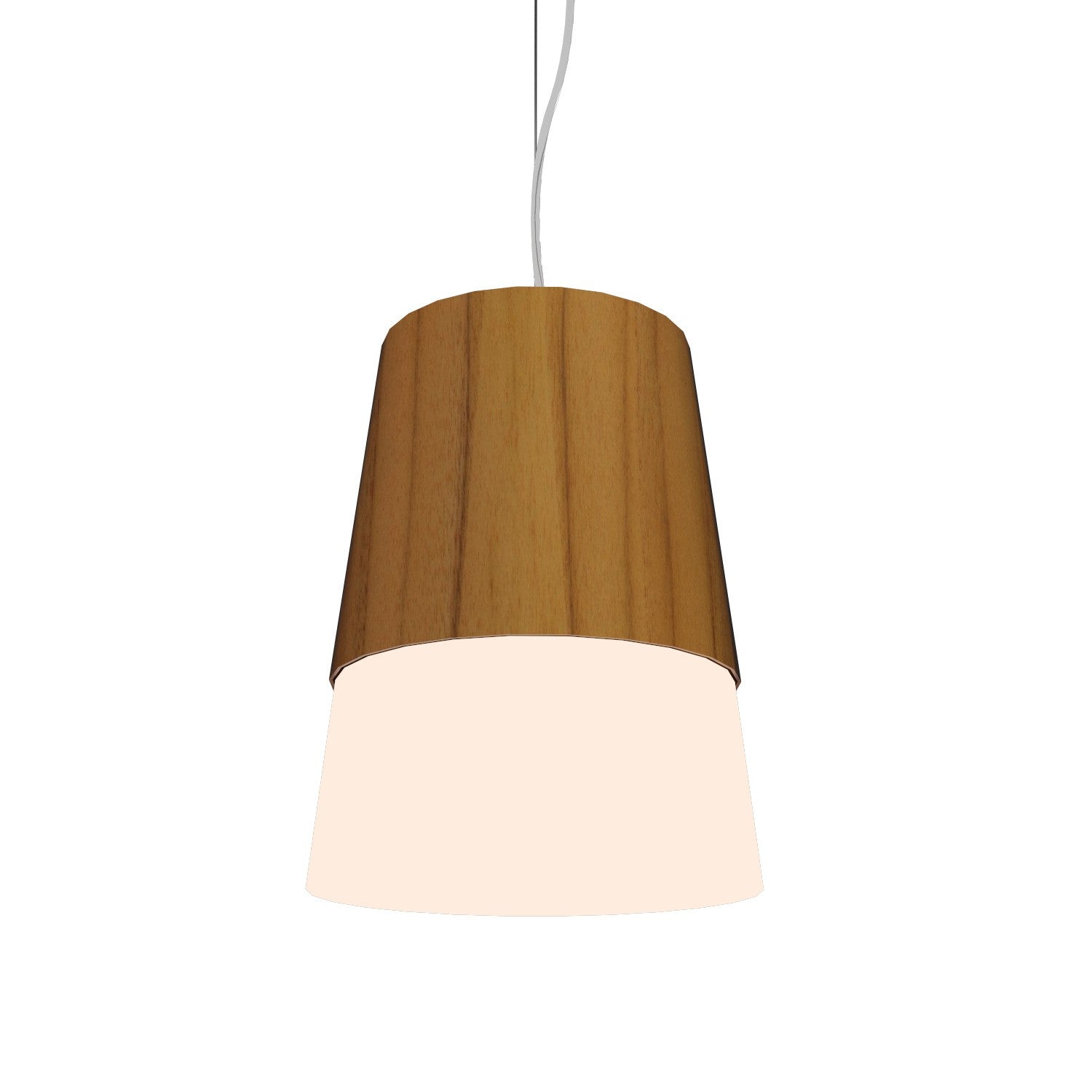 Accord Lighting - 264LED.12 - LED Pendant - Conical - Teak