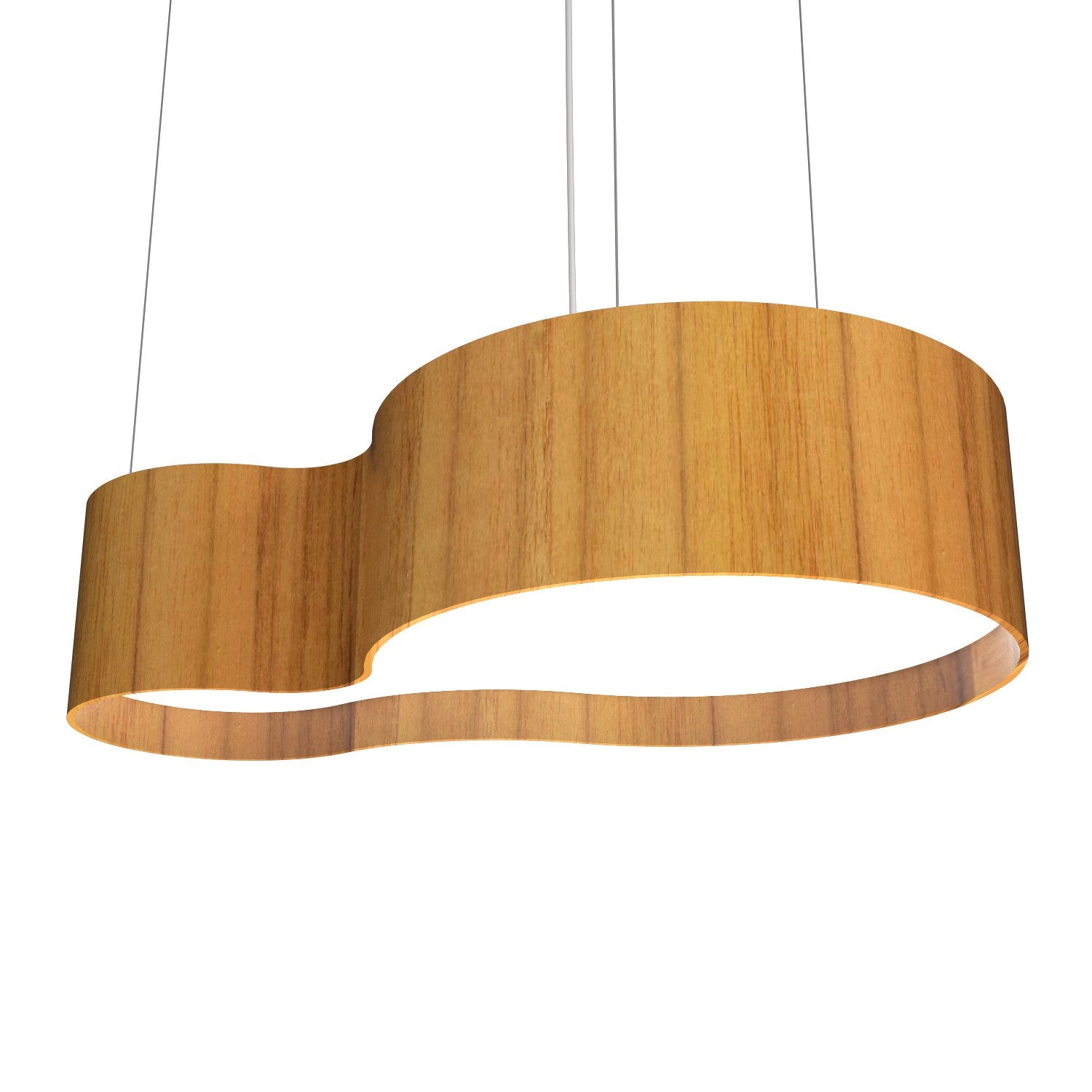 Accord Lighting - 285LED.12 - LED Pendant - Organic - Teak