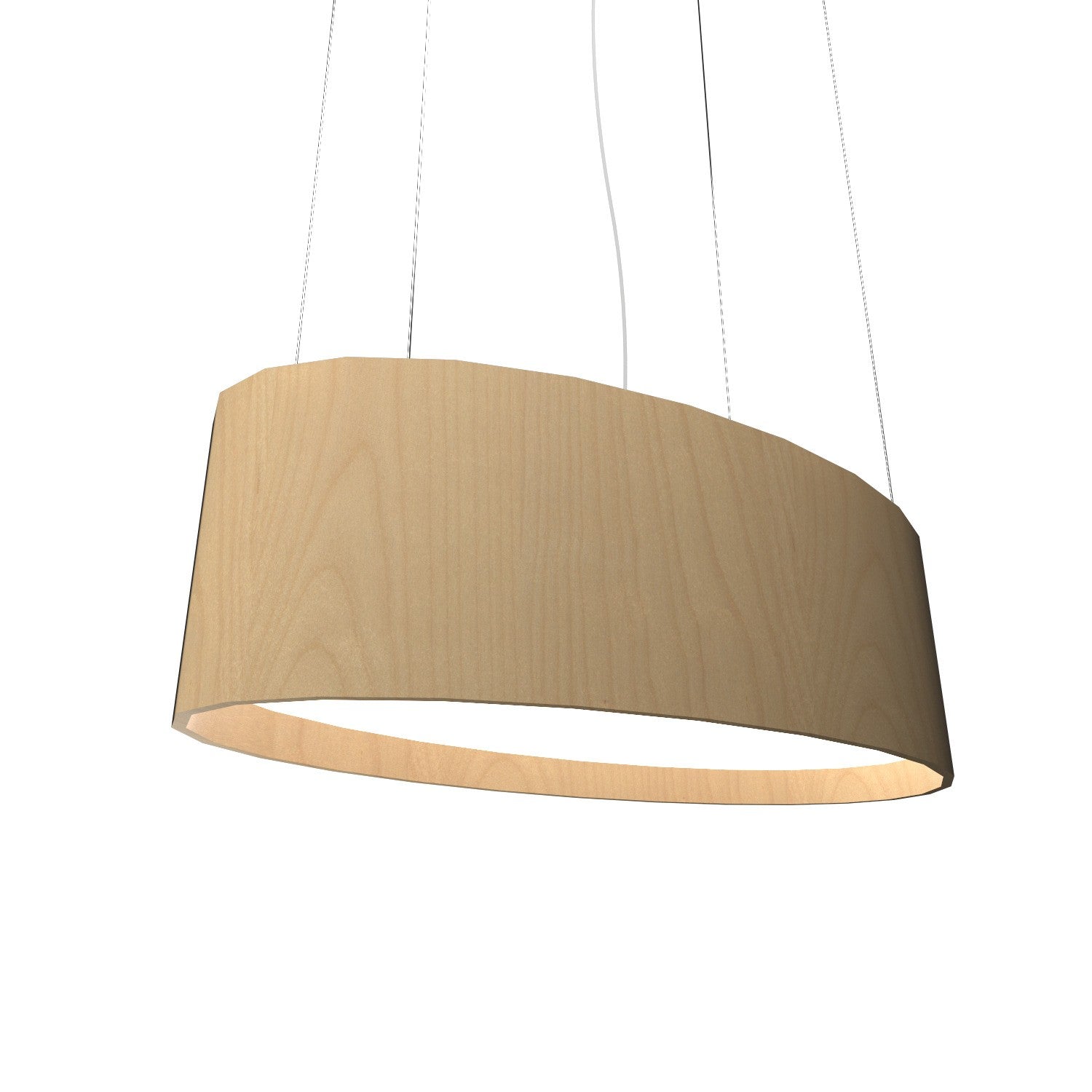 Accord Lighting - 287LED.34 - LED Pendant - Oval - Maple