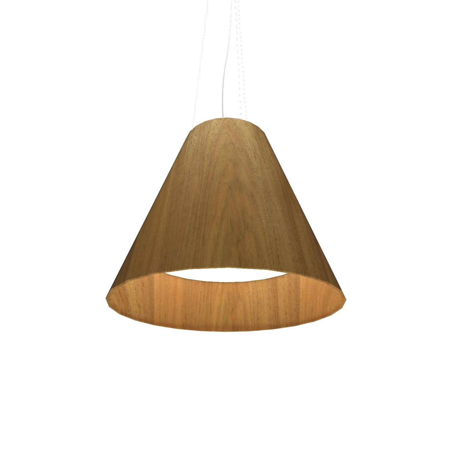 Accord Lighting - 295LED.09 - LED Pendant - Conical - Louro Freijo
