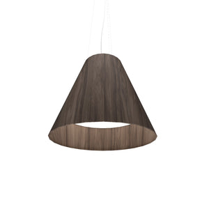 Accord Lighting - 295LED.18 - LED Pendant - Conical - American Walnut