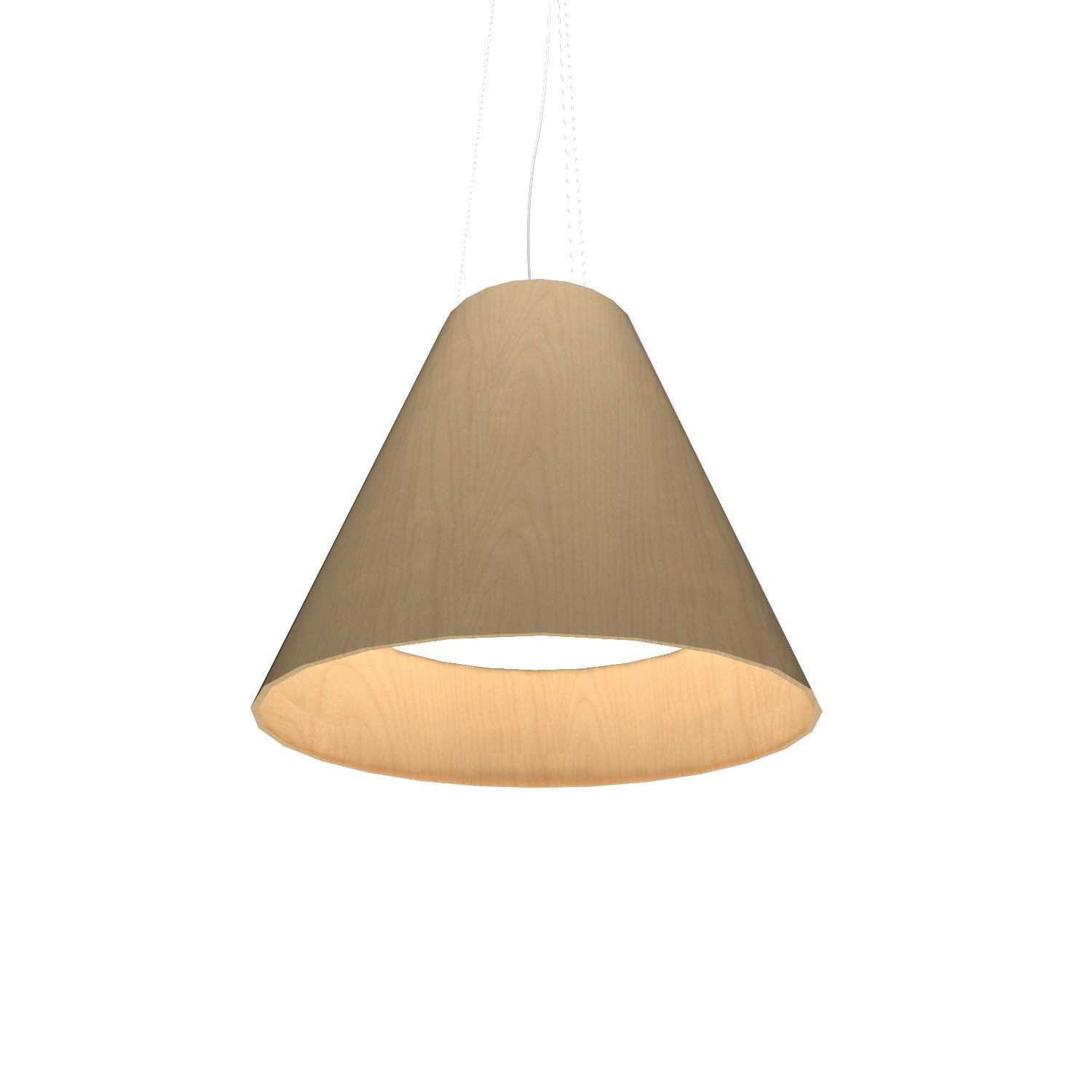 Accord Lighting - 295LED.34 - LED Pendant - Conical - Maple