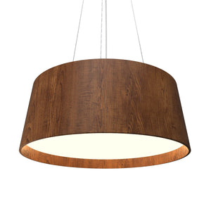 Accord Lighting - 296LED.06 - LED Pendant - Conical - Imbuia
