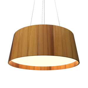 Accord Lighting - 296LED.12 - LED Pendant - Conical - Teak