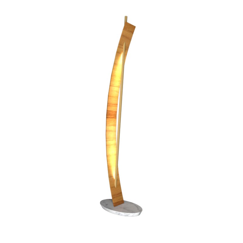 Accord Lighting - 3015LED.12 - LED Floor Lamp - Clean - Teak