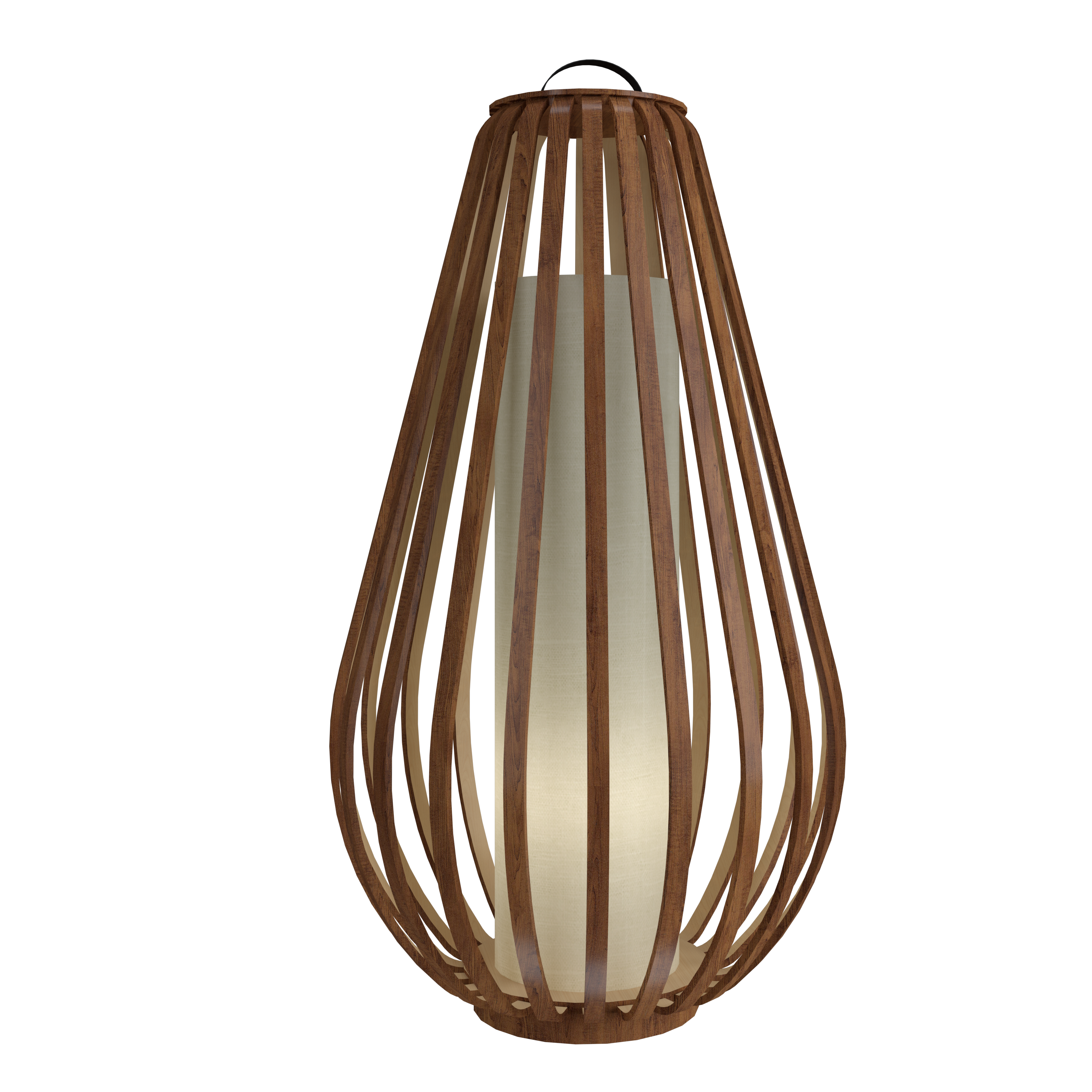 Accord Lighting - 3061.06 - One Light Floor Lamp - Balloon - Imbuia