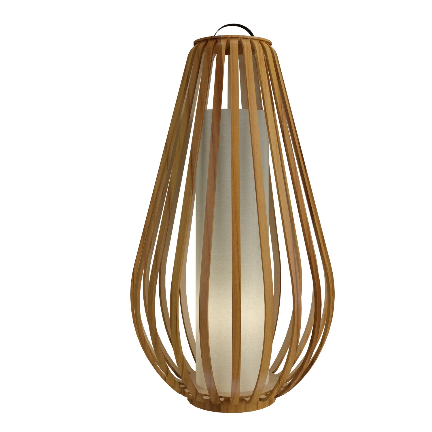 Accord Lighting - 3061.12 - One Light Floor Lamp - Balloon - Teak