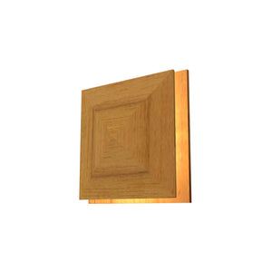 Accord Lighting - 4064LED.12 - LED Wall Lamp - Facet - Teak