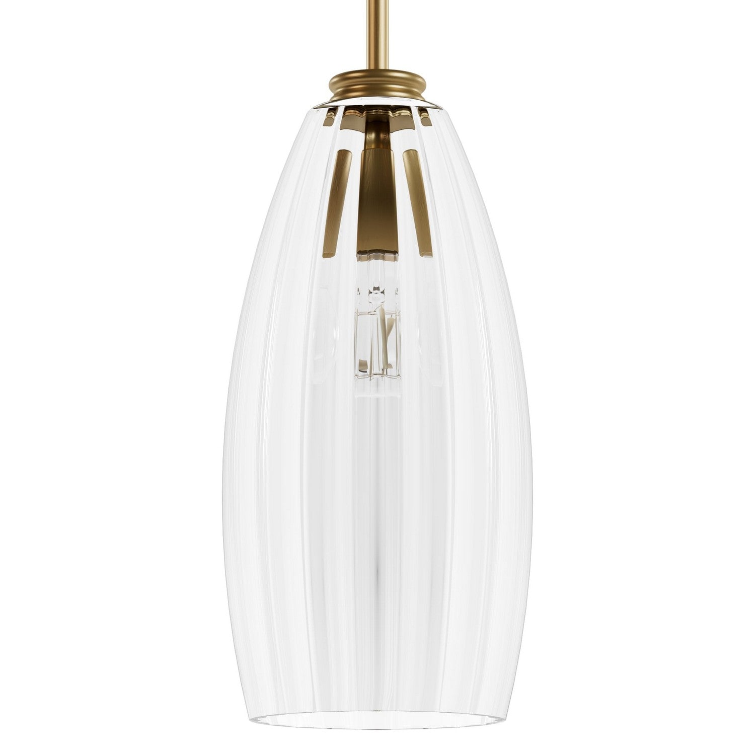 Hunter - 13160 - One Light Pendant - Rossmoor - Luxe Gold