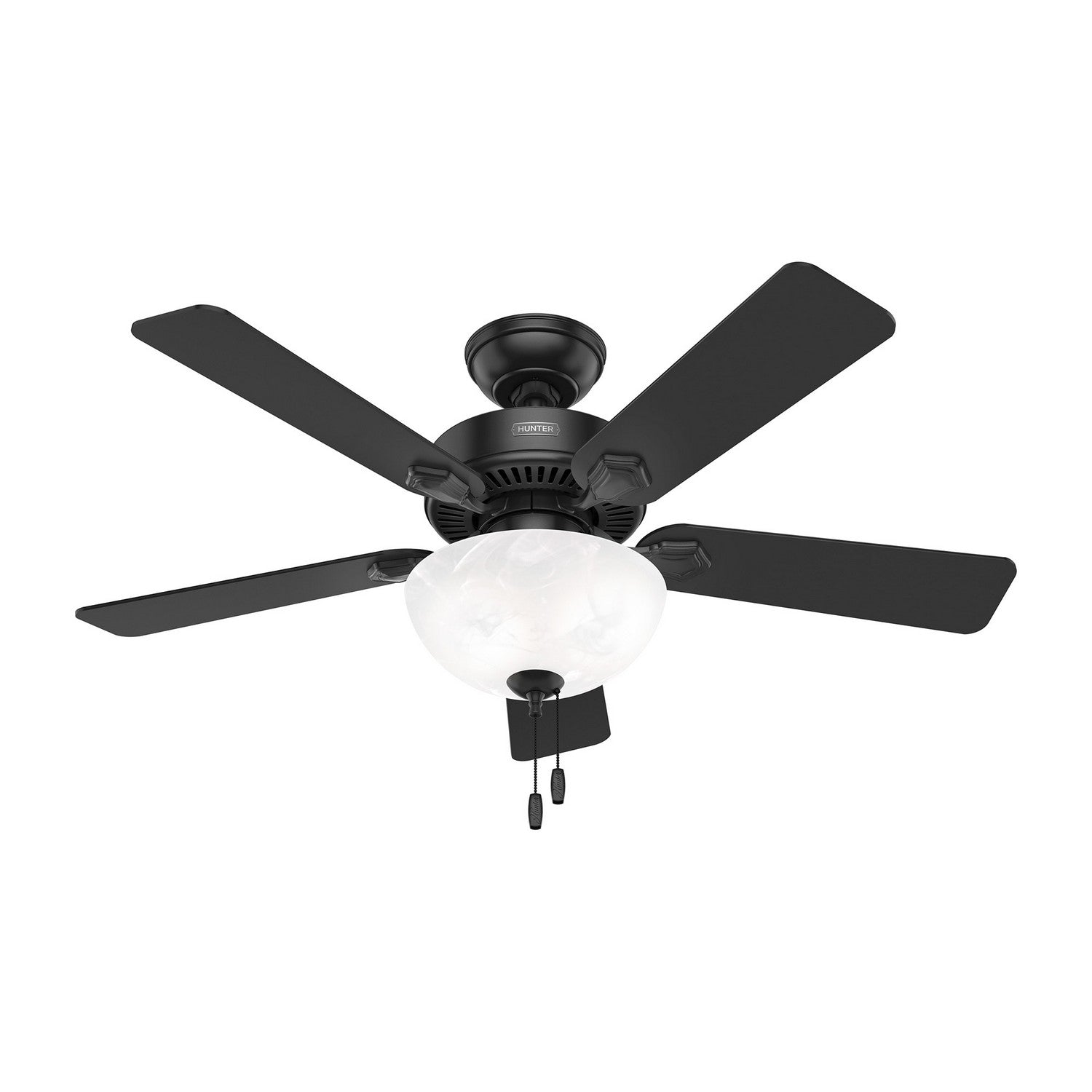 Hunter - 52790 - 44" Ceiling Fan - Swanson - Matte Black