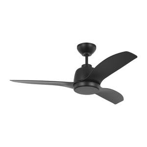 Visual Comfort Fan - 3AVLCR44MBKD - 44"Ceiling Fan - Avila - Midnight Black