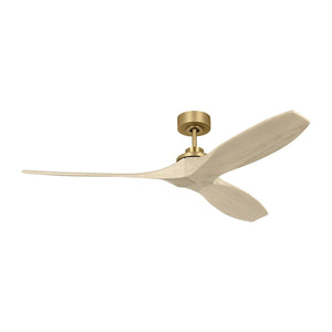 Visual Comfort Fan - 3CLNSM60BBSWWO - 60"Ceiling Fan - Collins - Burnished Brass