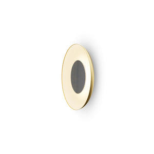 Koncept - RMW-09-SW-BNI-HW+18BD-GMW - LED Wall Sconce - Ramen - Gold w/Matte White