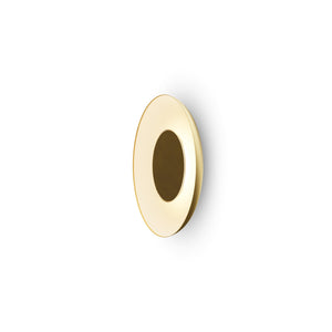 Koncept - RMW-09-SW-BRS-HW+18BD-GMW - LED Wall Sconce - Ramen - Gold w/Matte White