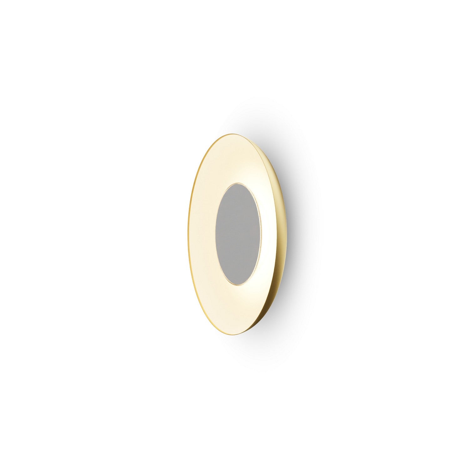 Koncept - RMW-09-SW-PTB-HW+18BD-GMW - LED Wall Sconce - Ramen - Gold w/Matte White