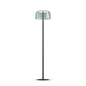 Koncept - YUF-SW-MTB+SBLU - LED Floor Lamp - Yurei - Matte Black