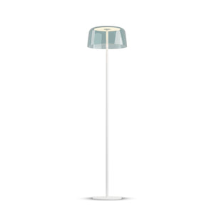 Koncept - YUF-SW-MWT+SBLU - LED Floor Lamp - Yurei - Matte White