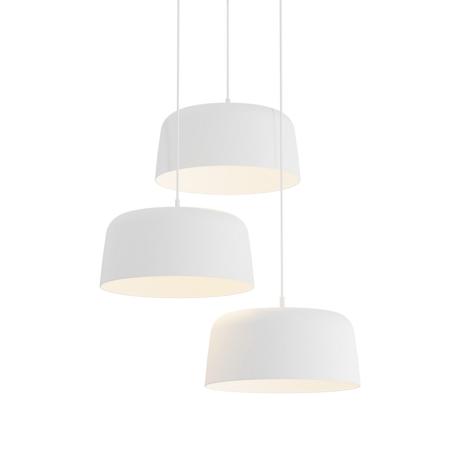 Koncept - YUP-C3-SW-MWT+MMWT - LED Pendant - Yurei - Matte White