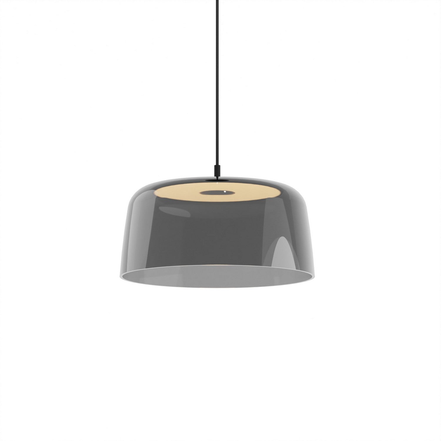 Koncept - YUP-S1-SW-MTB+SDGY - LED Pendant - Yurei - Matte Black