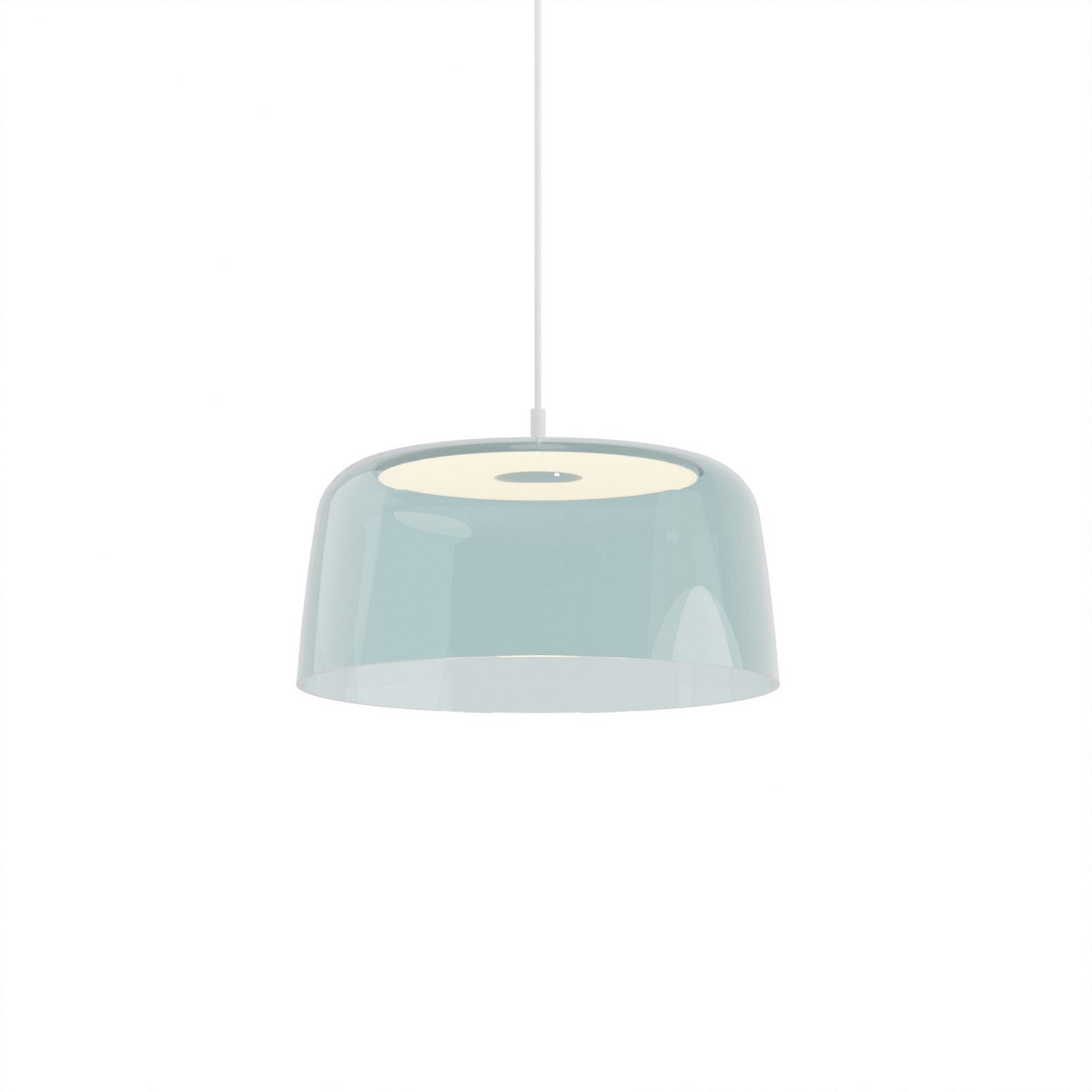 Koncept - YUP-S1-SW-MWT+SBLU - LED Pendant - Yurei - Matte White