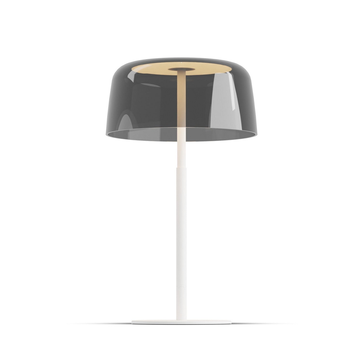 Koncept - YUT-SW-MWT+SDGY - LED Table Lamp - Yurei - Matte White