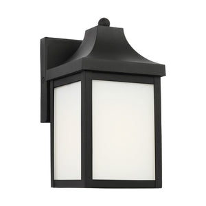 Generation Lighting. - GLO1001TXB - One Light Outdoor Lantern - Say brook - Textured Black