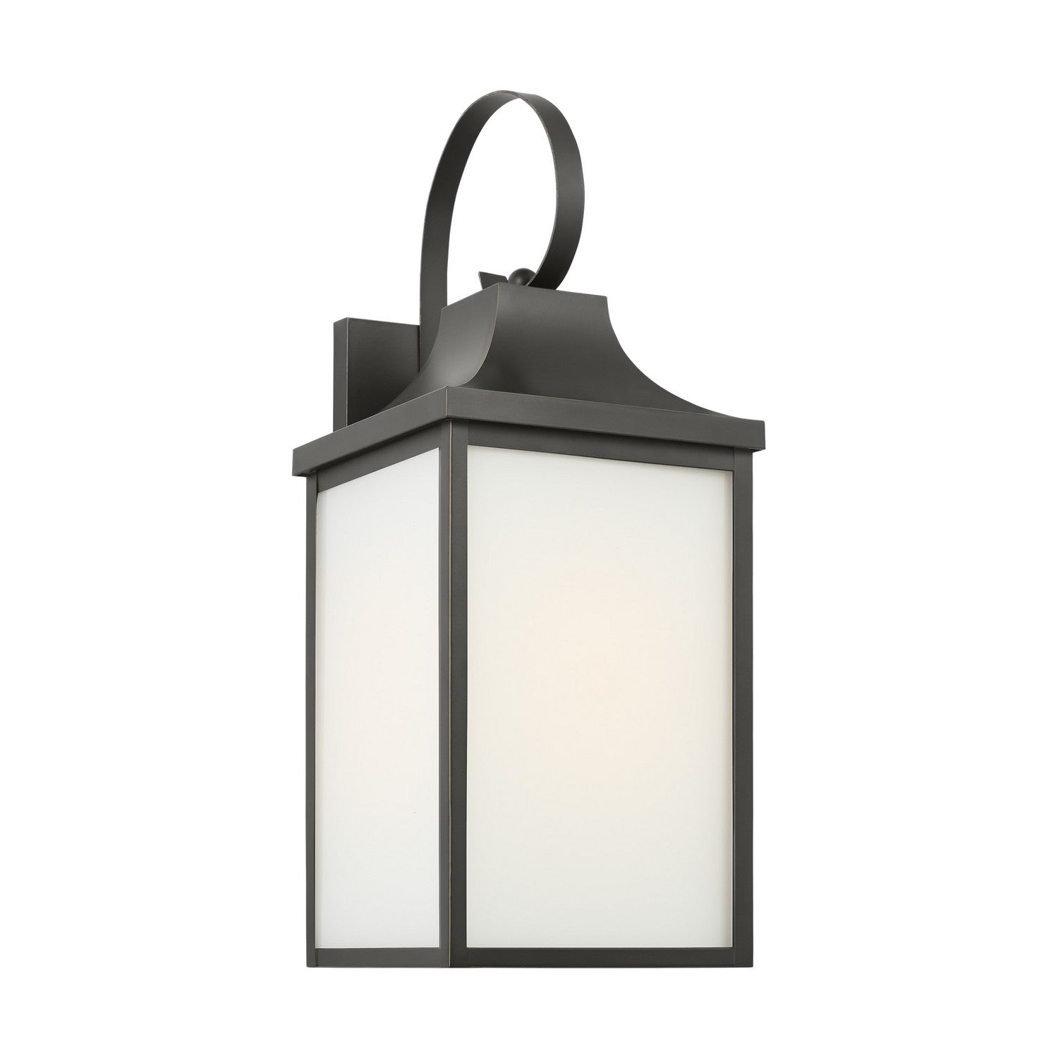 Generation Lighting. - GLO1021ANBZ - One Light Outdoor Lantern - Say brook - Antique Bronze