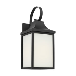 Generation Lighting. - GLO1021TXB - One Light Outdoor Lantern - Say brook - Textured Black