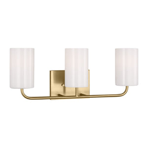 Generation Lighting. - GLV1003SB - Three Light Vanity - Rhett - Satin Bronze