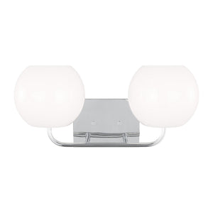 Generation Lighting. - GLV1012CH - Two Light Vanity - Rory - Chrome