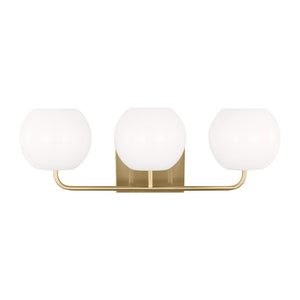 Generation Lighting. - GLV1013SB - Three Light Vanity - Rory - Satin Bronze