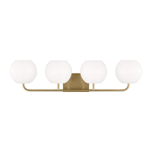 Generation Lighting. - GLV1014SB - Four Light Vanity - Rory - Satin Bronze