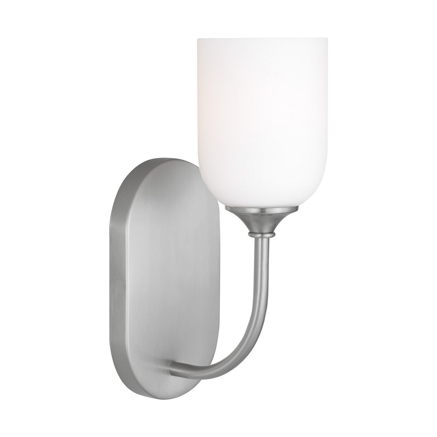 Generation Lighting. - GLV1021BS - One Light Vanity - Emile - Brushed Steel