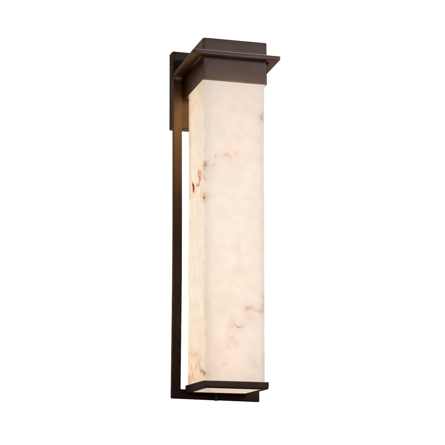 Justice Designs - FAL-7545W-DBRZ - LED Outdoor Wall Sconce - LumenAria - Dark Bronze