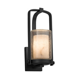 Justice Designs - FAL-7581W-10-MBLK-LED1-700 - LED Outdoor Wall Sconce - LumenAria - Matte Black