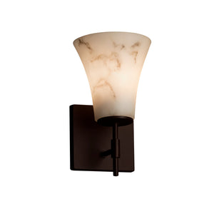 Justice Designs - FAL-8411-20-DBRZ - One Light Wall Sconce - LumenAria - Dark Bronze