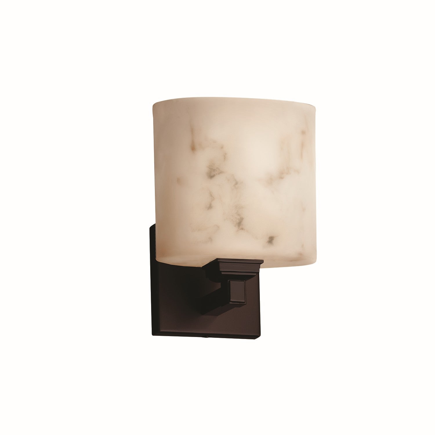 Justice Designs - FAL-8437-30-DBRZ - One Light Wall Sconce - LumenAria - Dark Bronze