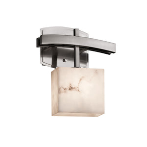 Justice Designs - FAL-8597-55-NCKL - One Light Wall Sconce - LumenAria - Brushed Nickel