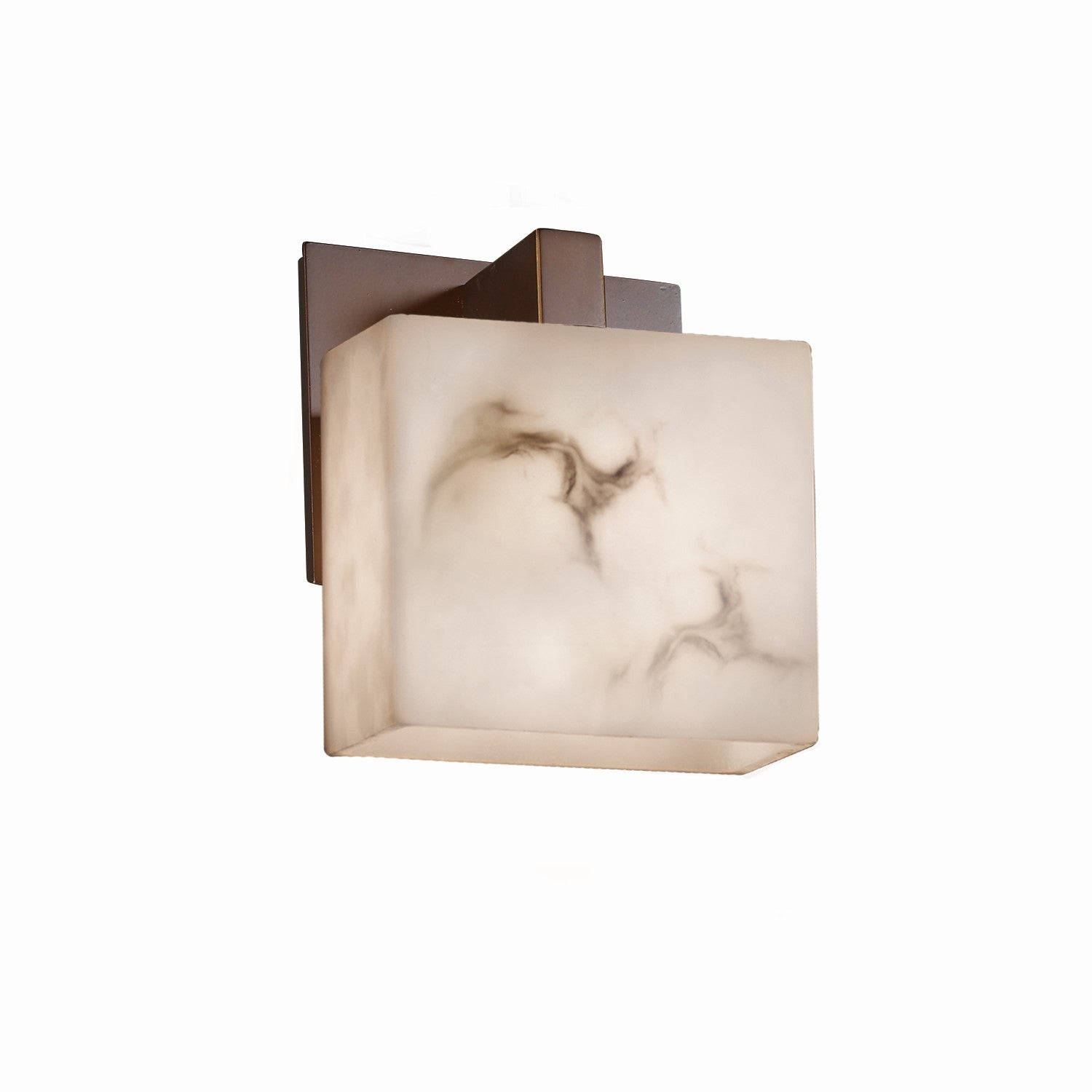 Justice Designs - FAL-8931-55-DBRZ - One Light Wall Sconce - LumenAria - Dark Bronze