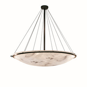 Justice Designs - FAL-9698-35-DBRZ - 16 Light Pendant - LumenAria - Dark Bronze