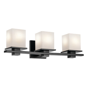 Kichler - 45151BK - Three Light Bath - Tully - Black