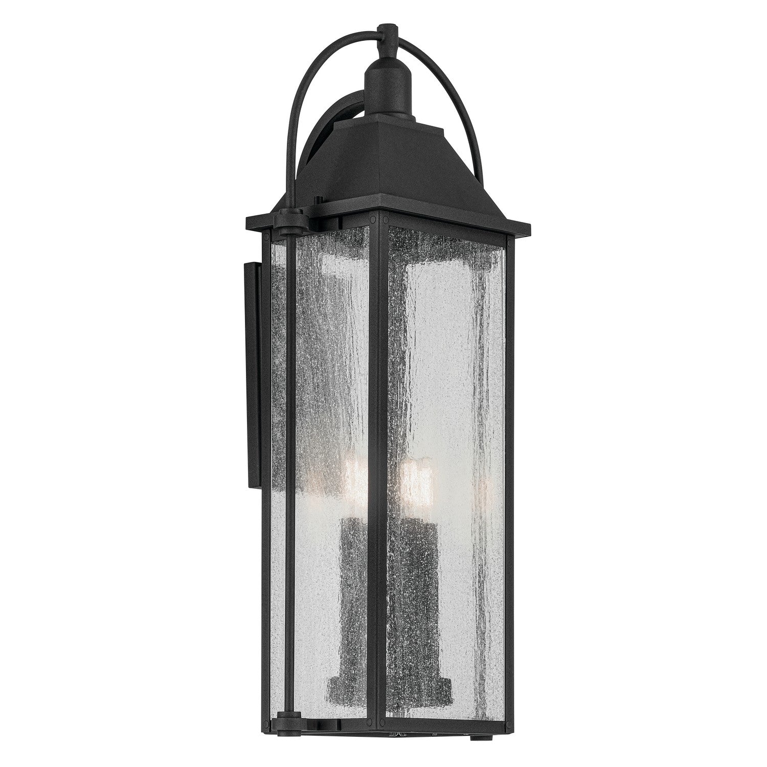 Kichler - 49716BKT - Four Light Outdoor Wall Mount - Harbor Row - Textured Black