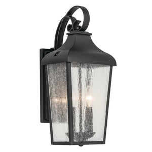 Kichler - 49736BKT - Two Light Outdoor Wall Mount - Forestdale - Textured Black