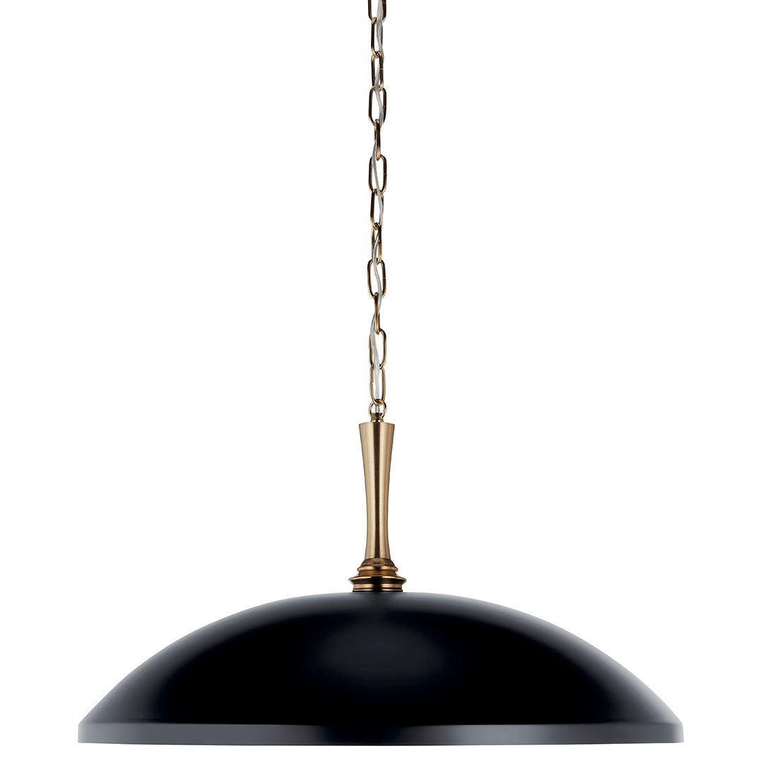 Kichler - 52637BK - One Light Pendant - Delarosa - Black