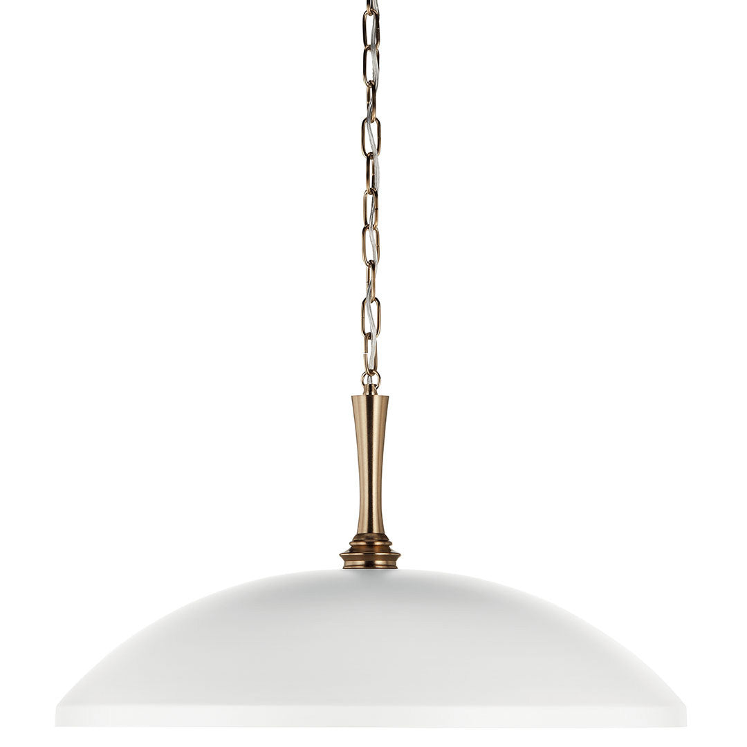 Kichler - 52637WH - One Light Pendant - Delarosa - White